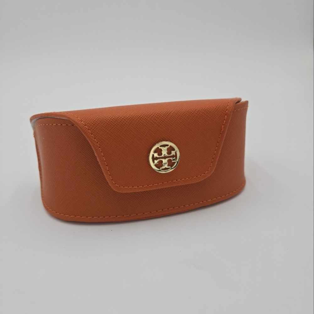 Tory Burch Large Orange Sunglasses Case
